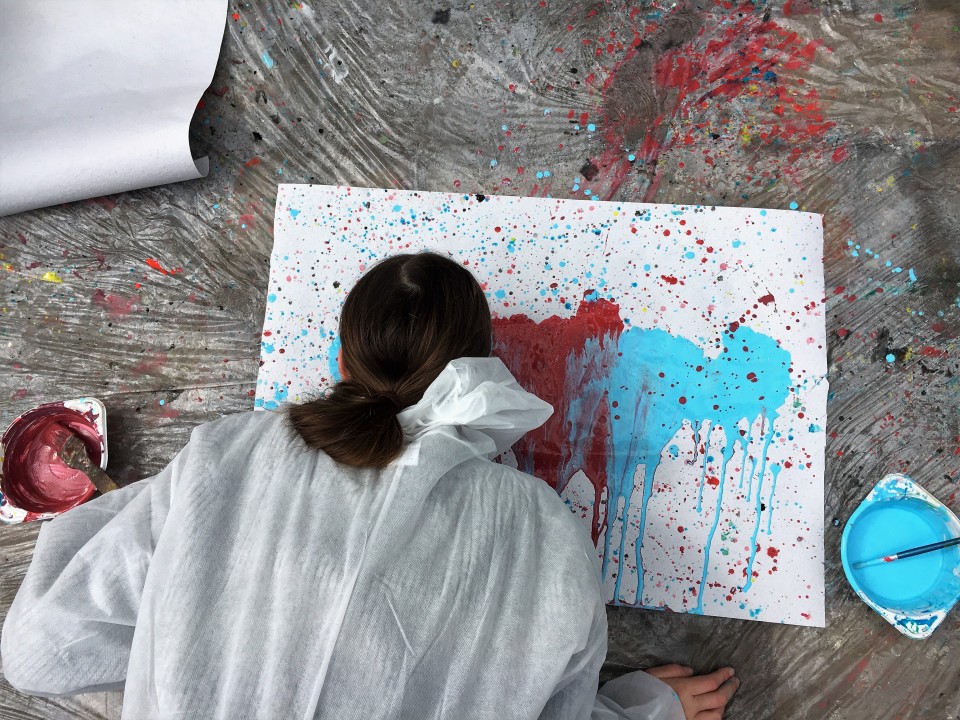 Action Painting Workshop Volwassenen